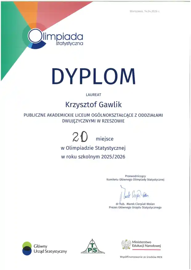 Krzysztof Gawlik potrójnym laureatem — zdjęcie 1